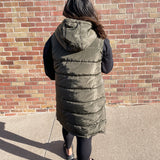 Long Puffer Vest