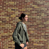 Oversized Snap Down Hooded Cardigan