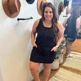 Plus Butter Soft Romper Dress