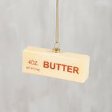 Glass Butter Stick Orn