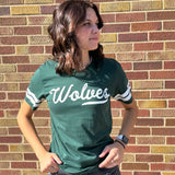 Varsity Sleeve Wolves Tee