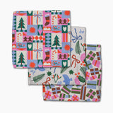 Seasonal Geometry Dishcloth Set