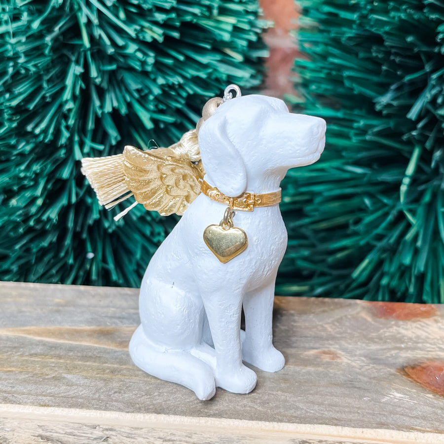 Resin Pet Angel Ornament