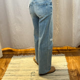 Reggie Wide Leg Vervet Jeans