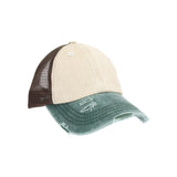 CC Tri Color Stone Washed High Pony Cap
