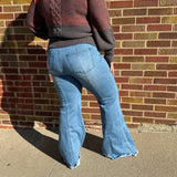 Wide Leg Palazzo Jeans