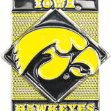 Iowa Hawkeye Diamond Pin