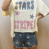 Stars/Stripes Patchwork Top