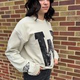 Cream Go Wolves Crewneck