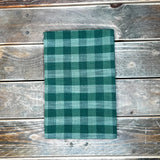Check Pattern Cotton Tea Towel 28x18”