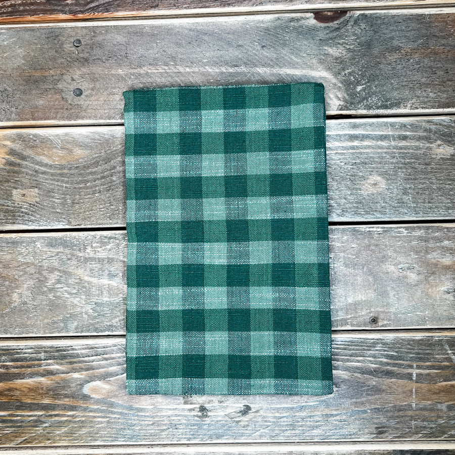 Check Pattern Cotton Tea Towel 28x18”