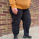 Cotton Twill Barrel Pant