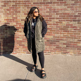 Long Puffer Vest
