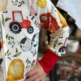 Farm Animal Footless Pajama