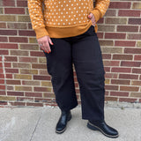 Cotton Twill Barrel Pant