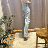 Vintage Super High Rise Flare Vervet Jeans