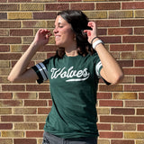 Varsity Sleeve Wolves Tee