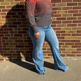 Wide Leg Palazzo Jeans