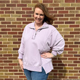 Plus Mineral Wash French Terry Sweatshirt