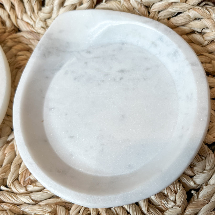 Marble Spoon Rest 4.75x4.5”