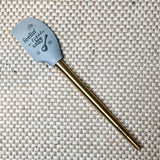Kitchen Spatula w/Metallic Gold Handle