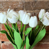 Natural Touch Small Tulip Bundle 18”