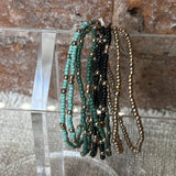 Beaded Bracelet Stacked