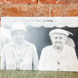 Trash Talk Greeting Cards