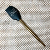 Kitchen Spatula w/Metallic Gold Handle
