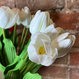 Natural Touch Small Tulip Bundle 18”