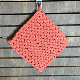 Cotton Crochet Pot Holder 8”