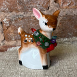Retro LED Mini Reindeer 5”