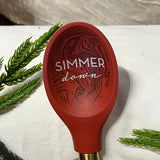 Kitchen Spoon w/Metallic Gold Handle