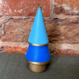 Colorblock Wood Tree Orn 4.5”