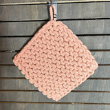 Cotton Crochet Pot Holder 8”