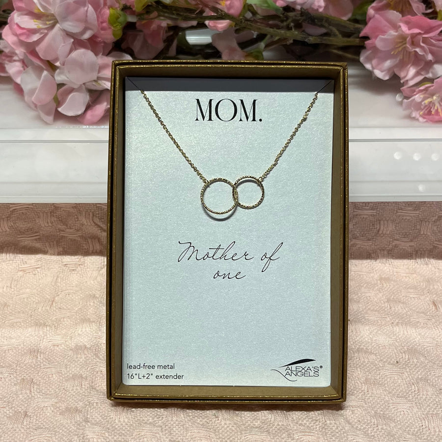 Circles Of Love Mom Necklace