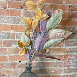 Warm Mixed Leaf Spray 36"