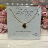 Moon & Stars Family Necklace