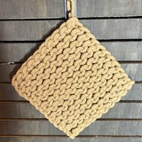 Cotton Crochet Pot Holder 8”