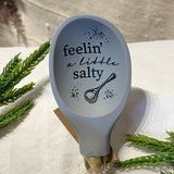 Kitchen Spoon w/Metallic Gold Handle
