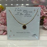 Moon & Stars Family Necklace