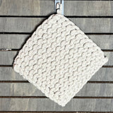 Cotton Crochet Pot Holder 8”
