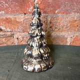 Distressed Reactive Glaze Matte Brown Tree