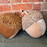 Velvet/Sherpa Acorn 9.75x7.75”