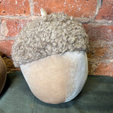 Velvet/Sherpa Acorn 9.75x7.75”