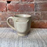 Stoneware Mug w/Tea Bag Holder