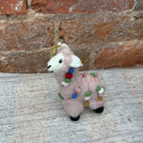 Wool Llama Orn 5”