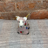 Wool Llama Orn 5”