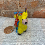 Wool Llama Orn 5”