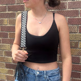 Kyla Double Layer Crop Tank